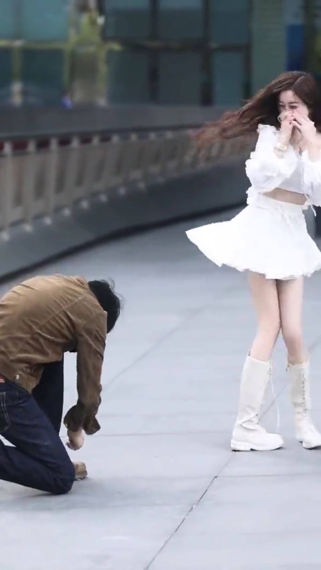 美女理解错了
