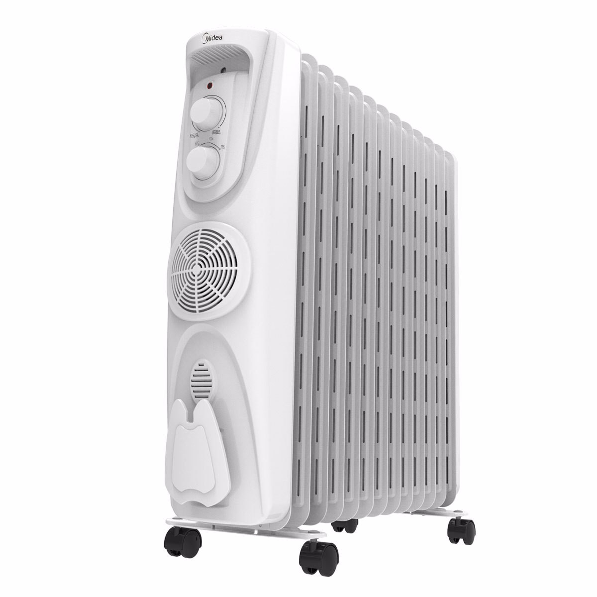 美的油汀取暖器家用节能电暖气暖风机热风电暖器电暖风电暖炉省电