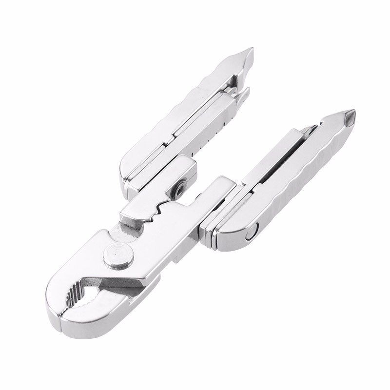 多功能工具组合钳子折叠刀具防身钥匙扣随身迷你户外EDC装备便携